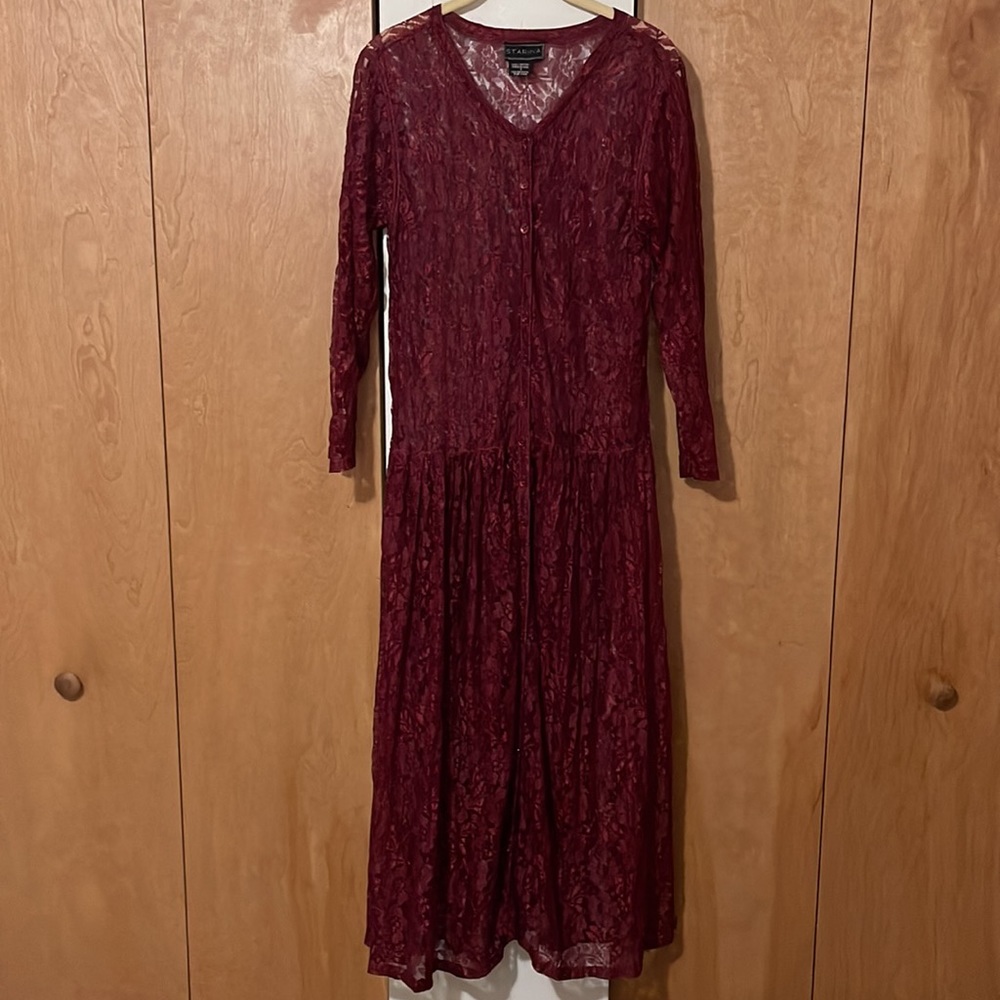 Starina Vintage Boho Lace Dress - Picture 5 of 5